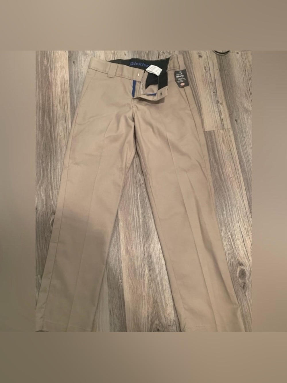 UNISEX 
Dickies tapered slim fit twill work pant size
29×30
Promote